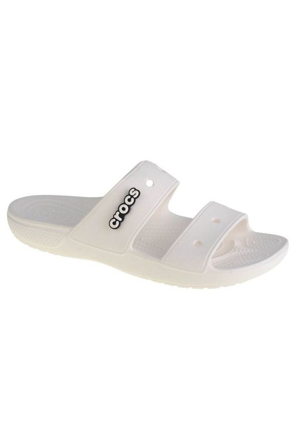 Klapki Crocs Classic Sandal 206761-100 białe. Kolor: biały. Materiał: syntetyk