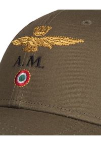 Aeronautica Militare - Czapka z daszkiem AERONAUTICA MILITARE. Materiał: bawełna. Wzór: nadruk, aplikacja, haft, moro. Styl: casual, militarny
