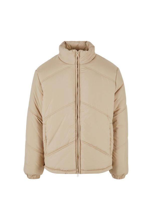 Kurtka puchowa Urban Classics Arrow. Kolor: beżowy. Materiał: puch. Sezon: zima. Styl: elegancki