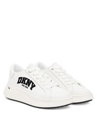 DKNY Sneakersy Leon K1533693 Biały. Kolor: biały. Materiał: skóra #3