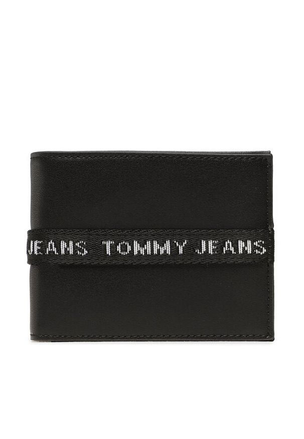 Tommy Jeans Duży Portfel Męski Tjm Essential Cc & Coin AM0AM11218 Czarny. Kolor: czarny. Materiał: skóra