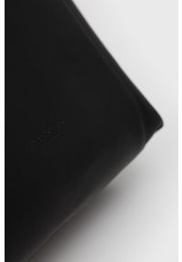 Marc O'Polo torebka skórzana kolor czarny. Kolor: czarny. Materiał: skórzane. Rodzaj torebki: na ramię #5