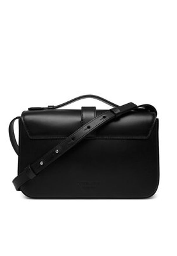 Emporio Armani Torebka EW004419 AF25356 UC001 Czarny. Kolor: czarny. Materiał: skórzane