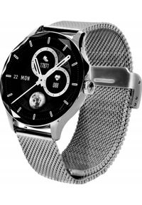 GARETT - Smartwatch Garett Garett Viva Smartwatch, Silver steel. Rodzaj zegarka: smartwatch