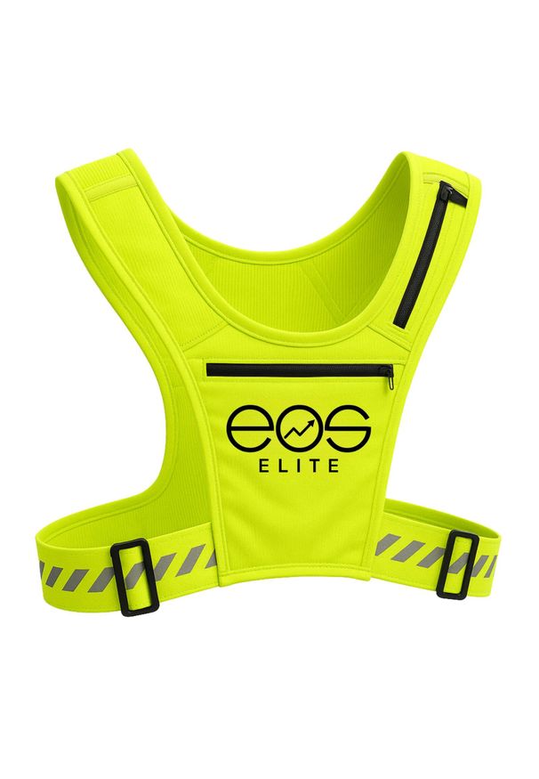 EOS ELITE - Kamizelka do biegania Eos Elite. Kolor: żółty. Sport: bieganie