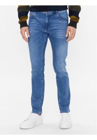 Sisley Jeansy 4V2USE00O Niebieski Slim Fit. Kolor: niebieski