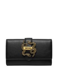 Just Cavalli Portfel 80RA5PA5 ZSA89 Czarny. Kolor: czarny. Materiał: skóra #1