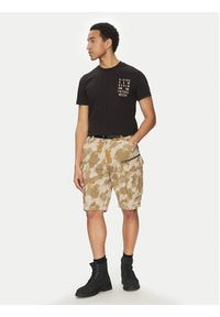 G-Star RAW - G-Star Raw Szorty materiałowe Rovic Zip D08566-D955 H174 Beżowy Relaxed Fit. Kolor: beżowy. Materiał: bawełna #5