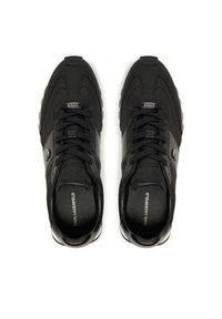 Karl Lagerfeld - KARL LAGERFELD Sneakersy KL51129 Czarny. Kolor: czarny. Materiał: skóra #6