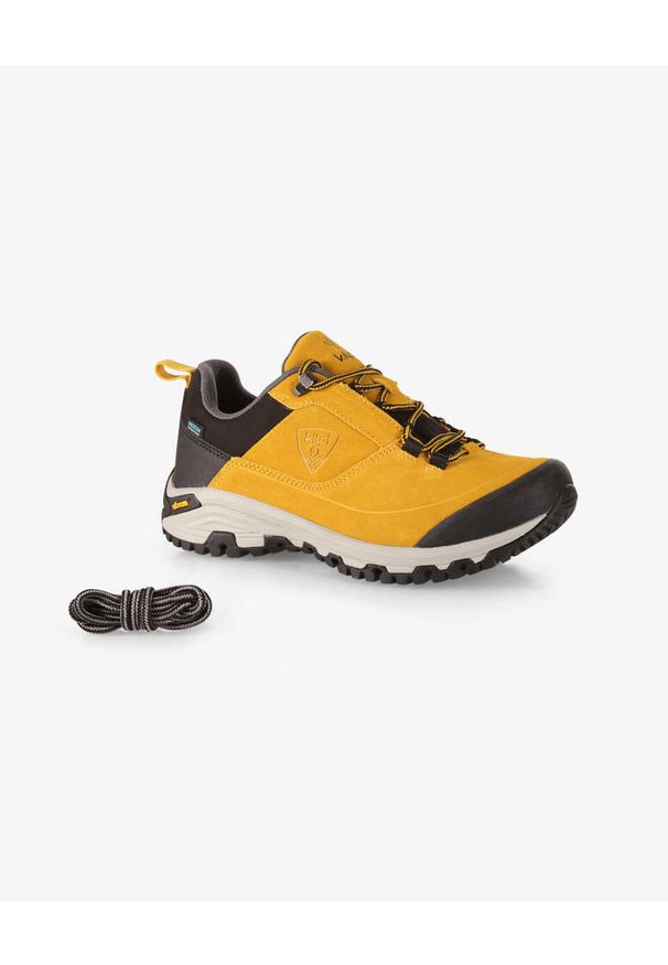 Kilpi ANAK LOW WP-U niskie buty na zewnątrz. Kolor: żółty. Materiał: nylon