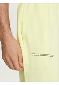 Pangaia Spodnie dresowe Archive Recycrom Żółty Loose Fit. Kolor: żółty. Materiał: bawełna #3