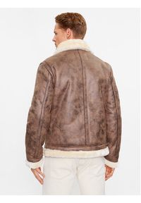 Guess Kurtka przejściowa M3BL24 WFP00 Brązowy Regular Fit. Kolor: brązowy. Materiał: syntetyk #4