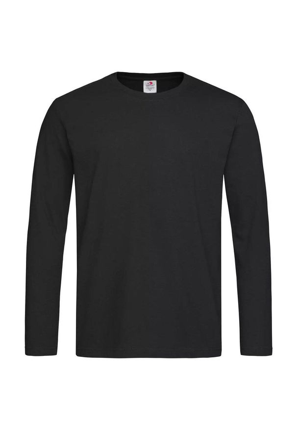 Stedman - Koszulka Z Długim Rękawem Unisex Comfort Dla Dorosłych. Kolor: czarny. Długość rękawa: długi rękaw. Długość: długie