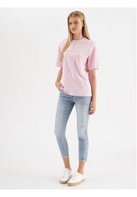 Selected Femme T-Shirt 16085609 Fioletowy Loose Fit. Kolor: fioletowy