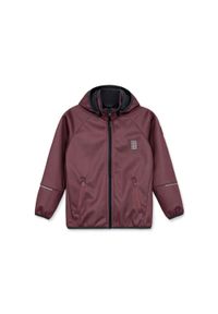 Kurtka Dziecięca Softshell z Membraną LEGO Sky 764 Bordowa. Kolor: fioletowy. Materiał: softshell #1