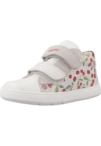 Geox - Buty GEOX B BIGLIA GIRL Biały. Kolor: biały. Materiał: syntetyk. Sport: turystyka piesza #1