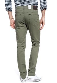 Lee - SPODNIE MĘSKIE LEE RIDER LICHEN GREEN L701LB82