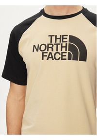 The North Face T-Shirt Easy NF0A87N7 Beżowy Regular Fit. Kolor: beżowy. Materiał: bawełna #4