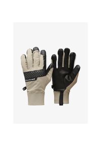 Rękawiczki Black Diamond Alpine Softshell Gloves. Kolor: wielokolorowy, beżowy, czarny. Materiał: softshell
