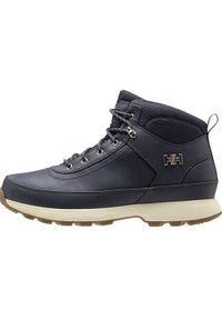Buty do chodzenia męskie Helly Hansen Hansen Calgary 2. Kolor: niebieski. Materiał: tkanina, skóra. Szerokość cholewki: normalna. Sport: turystyka piesza