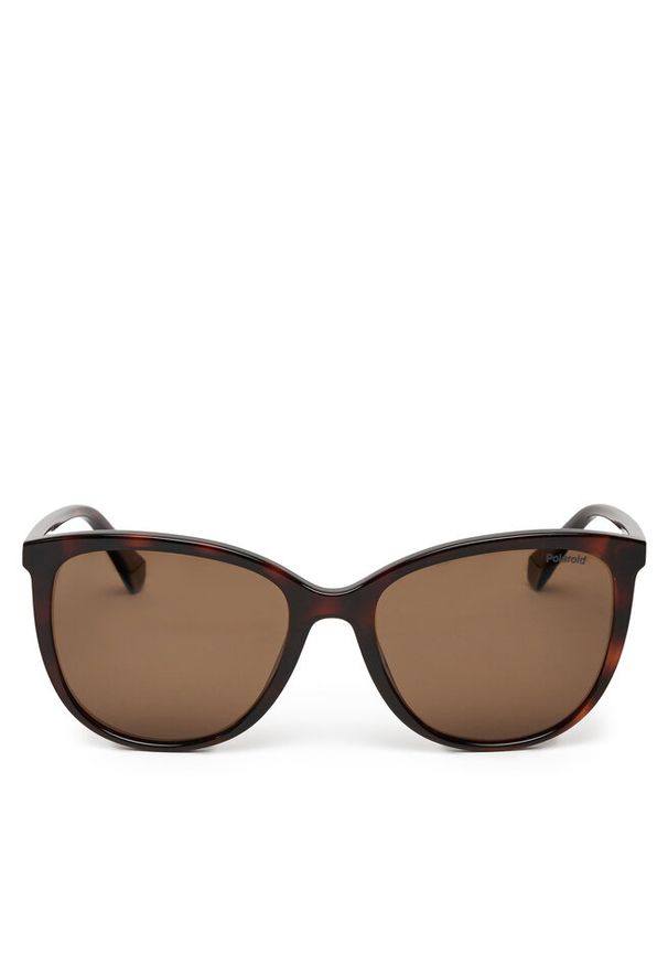 POLAROID - Okulary przeciwsłoneczne Polaroid. Kolor: brązowy