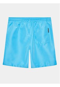Calvin Klein Swimwear Szorty kąpielowe KV0KV00023 Niebieski Regular Fit. Kolor: niebieski. Materiał: syntetyk