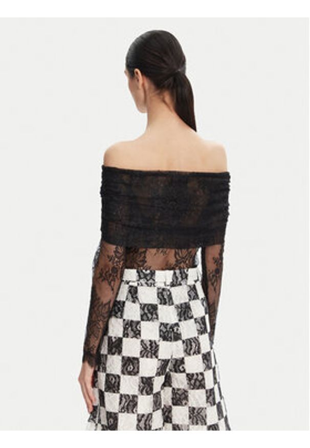 Pinko - PINKO Body 105010 A2EM Czarny Regular Fit. Kolor: czarny. Materiał: syntetyk