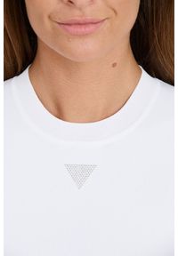 Guess - GUESS Biały damski top Alexia Tank, Rozmiar M. Kolor: biały #3