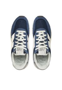 New Balance Sneakersy U370AG Granatowy. Kolor: niebieski. Materiał: skóra, zamsz #2