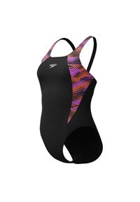 Damski kostium kąpielowy 1-częściowy Speedo Eco Hyperboom Splice Muscleb. Kolor: czarny