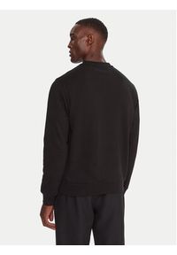 Karl Lagerfeld - KARL LAGERFELD Bluza 705780 500917 Czarny Regular Fit. Typ kołnierza: dekolt w karo. Kolor: czarny. Materiał: bawełna #4