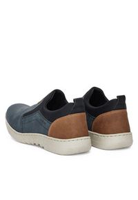 Rieker Półbuty 03555-14 Granatowy. Kolor: niebieski. Materiał: skóra #6