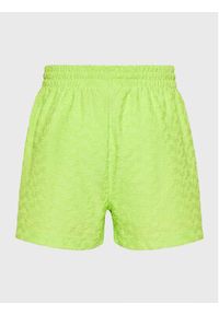 Juicy Couture Szorty sportowe Hunter JCLHS123526 Zielony Regular Fit. Kolor: zielony. Materiał: bawełna