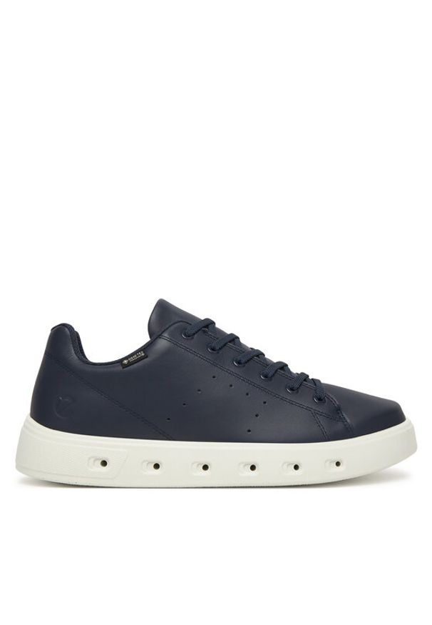 ecco - ECCO Sneakersy Street 720 52088401038 Granatowy. Kolor: niebieski. Materiał: skóra