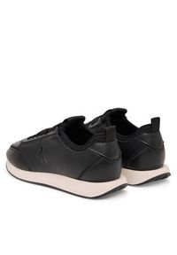 Calvin Klein Sneakersy Retro Runner Sock Panl Lth Neo HW0HW03118 Czarny. Kolor: czarny. Materiał: skóra #5