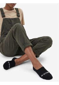 G-Star RAW - G-Star Raw Stopki AS_G-STAR_S_124_SS25 (3-PACK) Czarny. Kolor: czarny. Materiał: bawełna #2