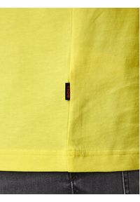 BOSS - Boss T-Shirt Te_Tucan 50516012 Żółty Regular Fit. Kolor: żółty. Materiał: bawełna #4
