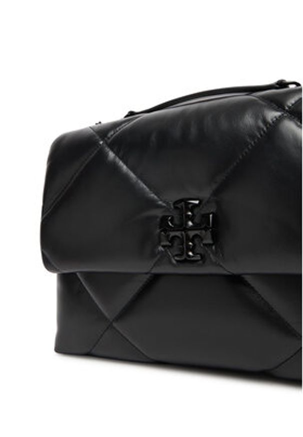 Tory Burch Torebka Kira Diamond 174882 Czarny. Kolor: czarny. Materiał: skórzane