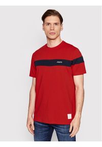 Musto T-Shirt 82158 Czerwony Regular Fit. Kolor: czerwony. Materiał: bawełna #1