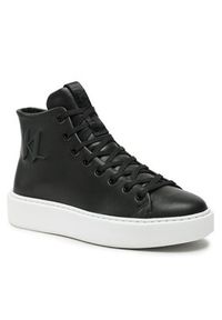 Karl Lagerfeld - KARL LAGERFELD Sneakersy KL52265 Czarny. Kolor: czarny. Materiał: skóra #4
