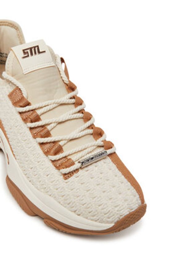Steve Madden Sneakersy Mileage SM11003785 Écru. Materiał: materiał