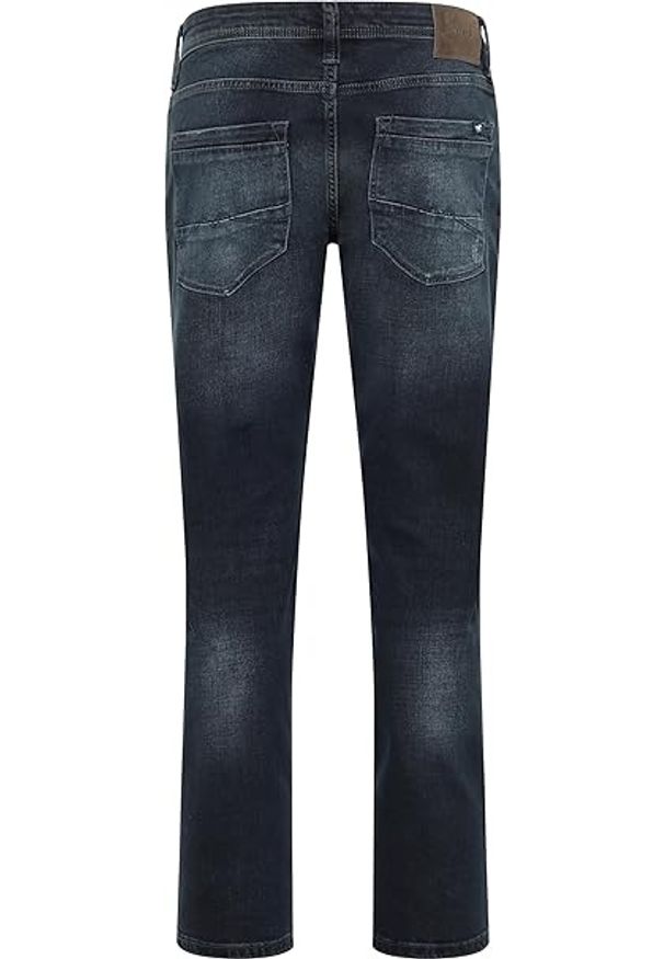 Męskie Spodnie Jeansowe Mustang Style Michigan Straight Denim Blue 1016338 5000 883