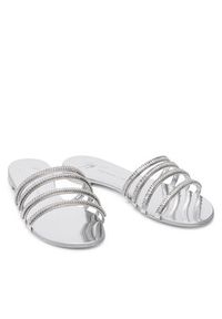 Giuseppe Zanotti Klapki E200003 Srebrny. Kolor: srebrny. Materiał: skóra #5