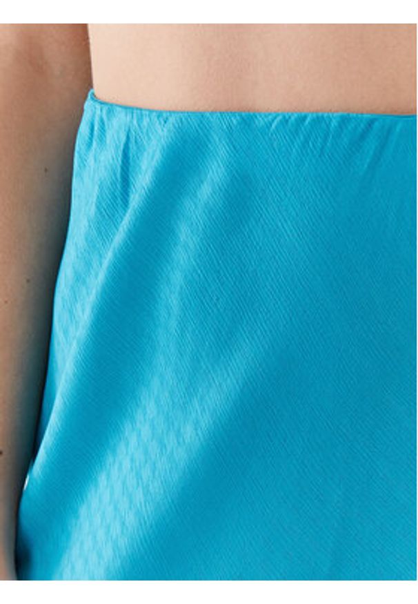 Herskind Spódnica midi Tween 4848953 Niebieski Regular Fit. Kolor: niebieski. Materiał: wiskoza