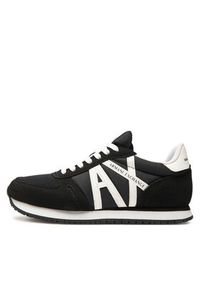 Armani Exchange Sneakersy XUX017 XCC68 K489 Czarny. Kolor: czarny. Materiał: materiał #7