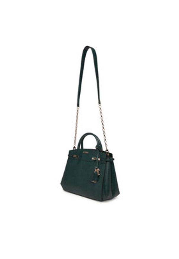 Guess Torebka Melinda HWKL99 33060 Zielony. Kolor: zielony. Materiał: skórzane