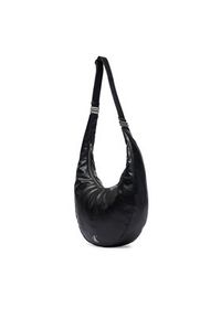 Calvin Klein Torebka Buckle Convertible Hobo Bag LV04F3446G Czarny. Kolor: czarny. Materiał: skórzane #3