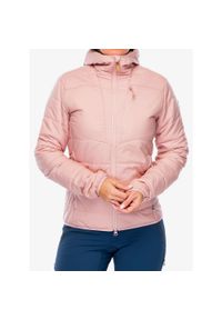 Fjällräven - Kurtka ocieplana damska Fjallraven Keb Padded Hoodie. Kolor: różowy