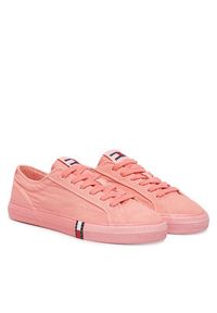 Tommy Jeans Tenisówki Archive Vulc Y2K Washed Canvas EN0EN02957 Różowy. Kolor: różowy. Materiał: materiał #6