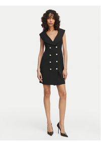 Artigli Sukienka koktajlowa ACAB004864 Czarny Regular Fit. Kolor: czarny. Materiał: syntetyk. Styl: wizytowy #3